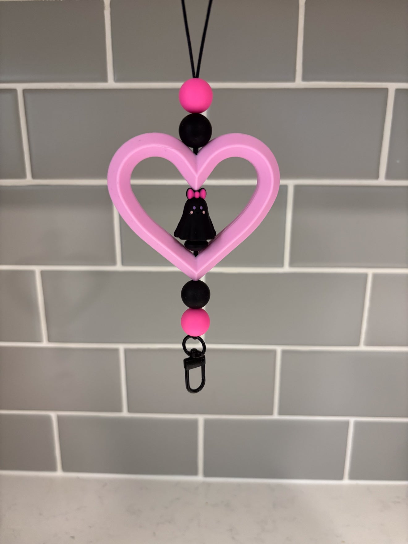 3D Ghost - Black/Pink