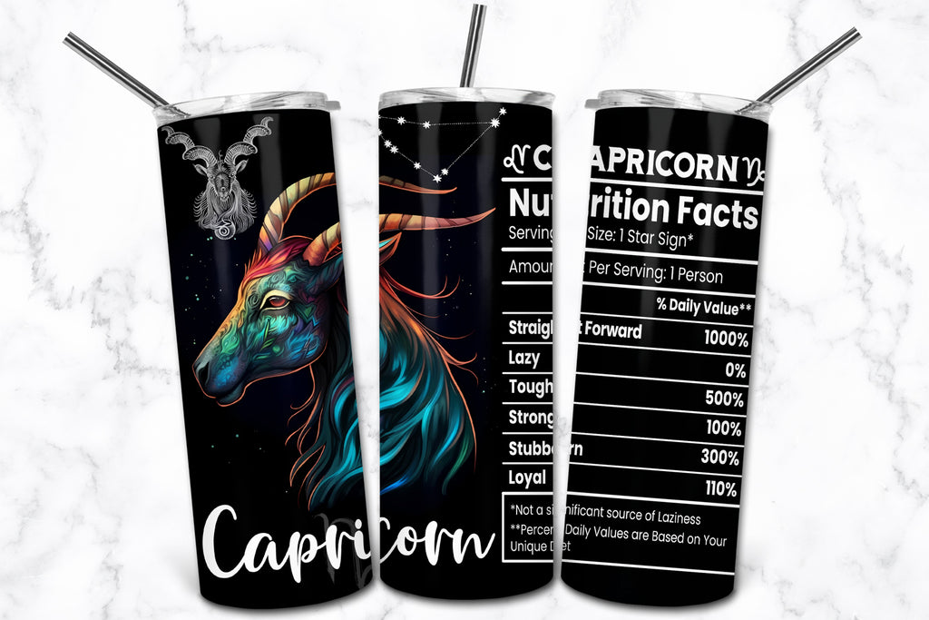 Zodiac Sign Nutrition Tumblers