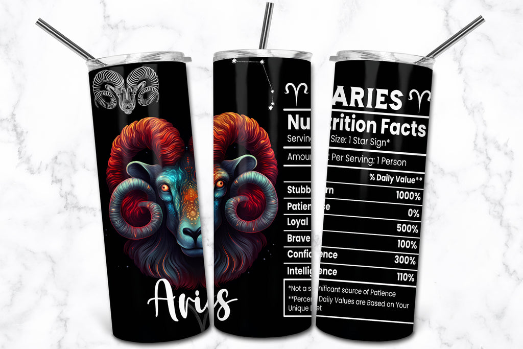 Zodiac Sign Nutrition Tumblers