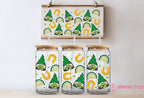 Valentines/St.Patty's Day Glass Can