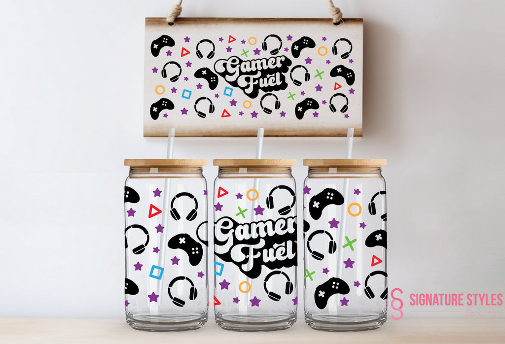 Gamer Glass Can Tumblers
